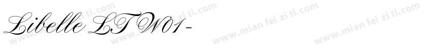 Libelle LT W01字体转换
